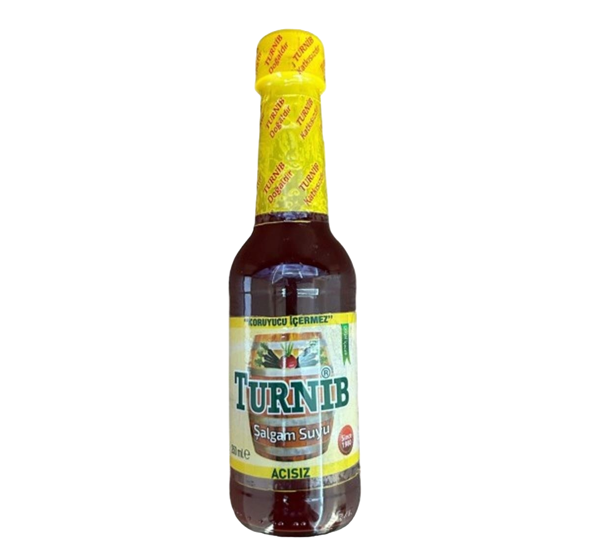 Turnip Şalgam Suyu Cam Şişe Acısız  250ML * 16AD
