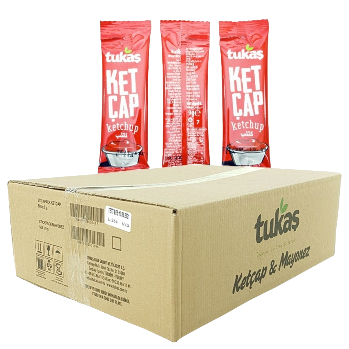 Tukaş PP Ketçap 9GR * 500AD
