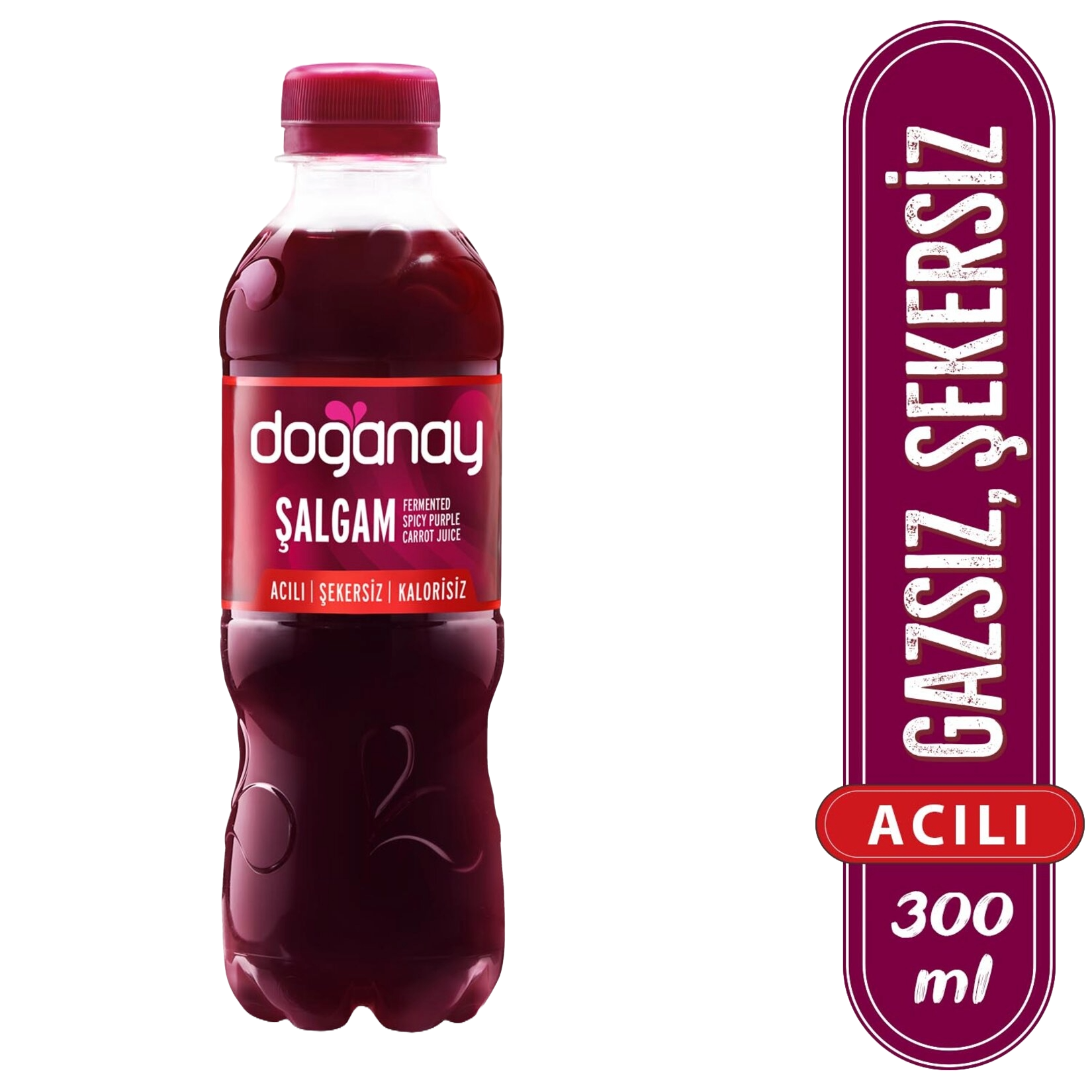 Doğanay Şalgam Suyu Acılı 300ml*24AD