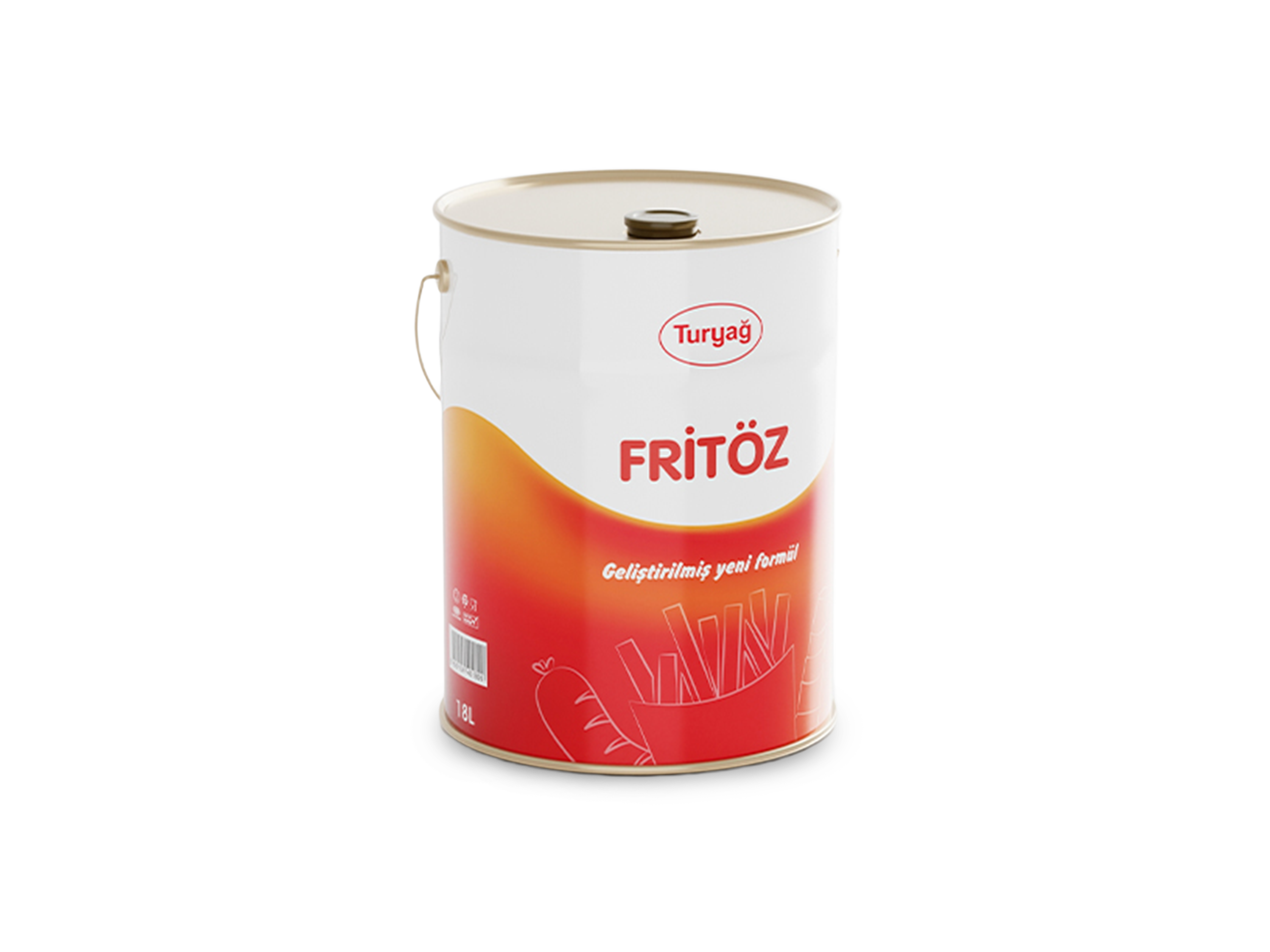 Fritöz Yağı Turyağ 18LT Teneke